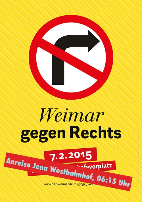 07.02.2015 - Weimar gegen Rechts